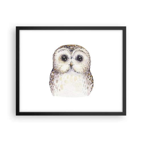 Poster in black frame - Look Me in the Eyes - 50x40 cm