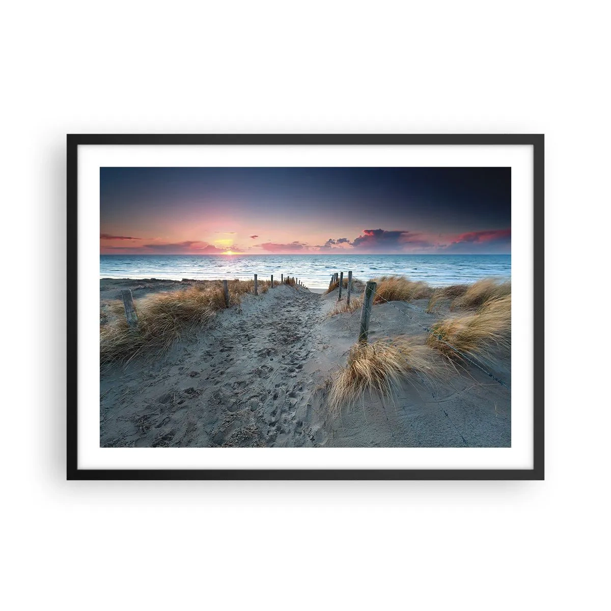 Poster in black frame - You Have Spilled a Rainbow of Sparkles… - 70x50 cm