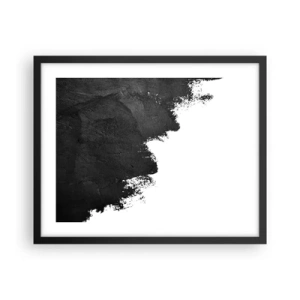 Poster in black frame - Elements: Earth - 50x40 cm