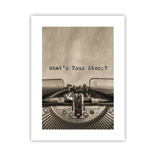 Poster - Tell Me - 30x40 cm