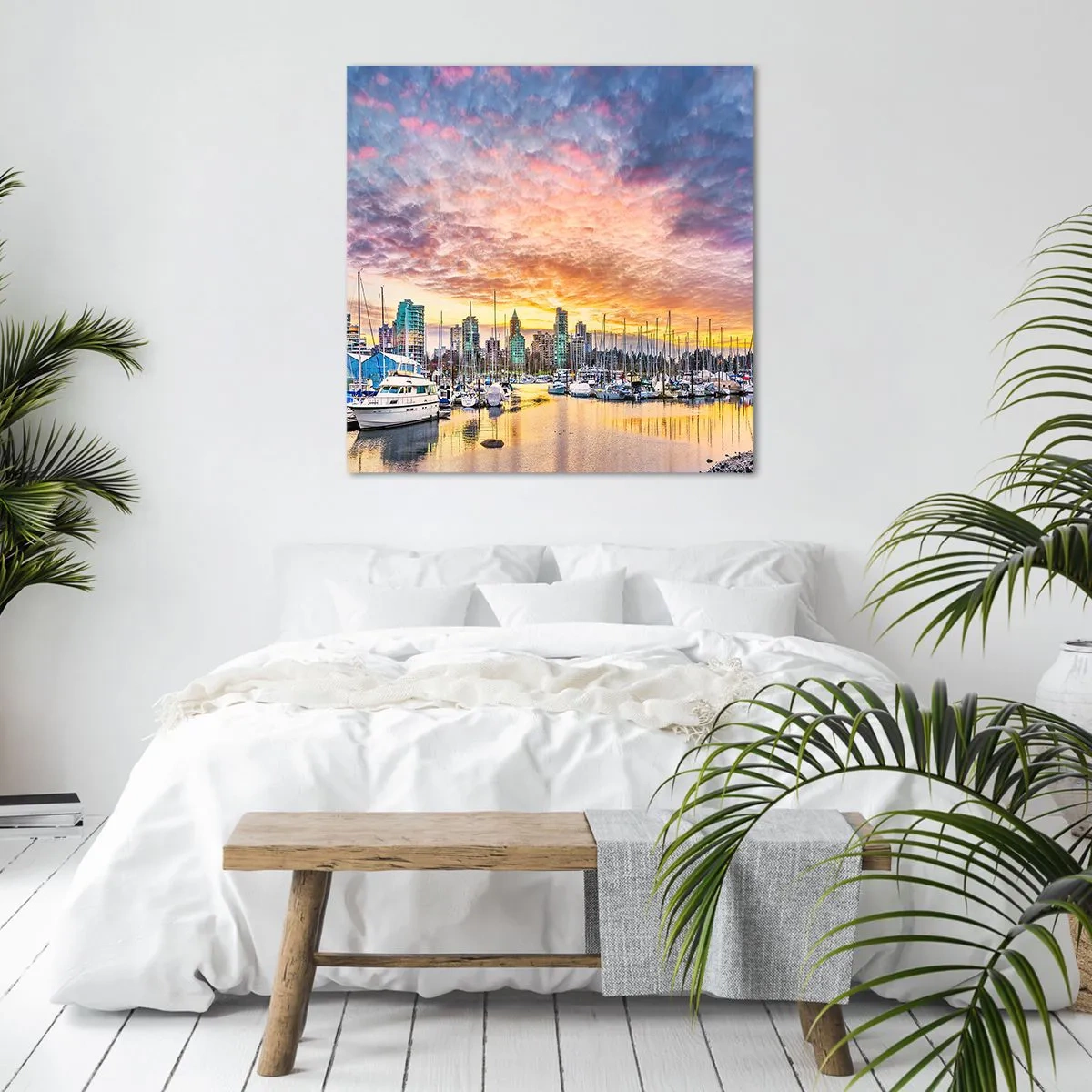 Canvas picture - City of a Thousand Sailors - 70x70 cm