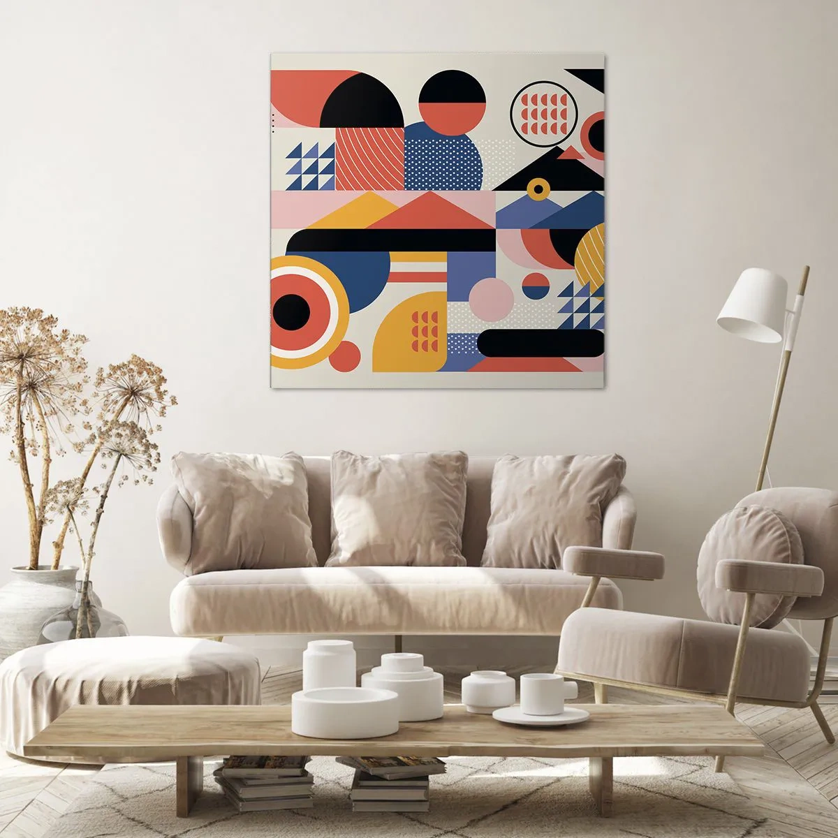 Canvas picture - Composition: Have Fun - 30x30 cm