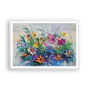 Poster in white frmae - Not So Still Nature - 100x70 cm