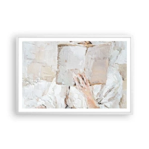 Poster in white frmae - In Another World - 91x61 cm