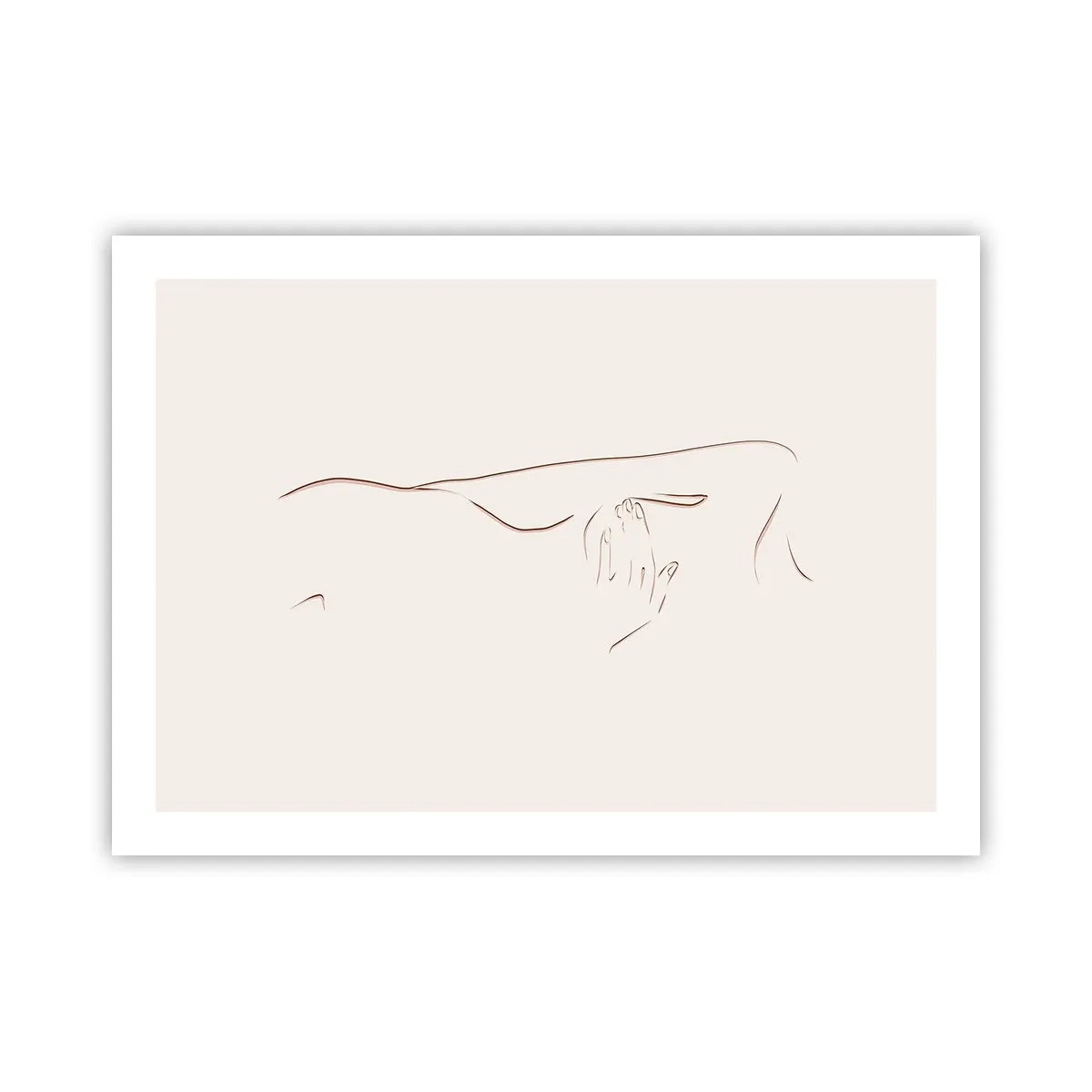 Poster - Shape of Desire - 70x50 cm