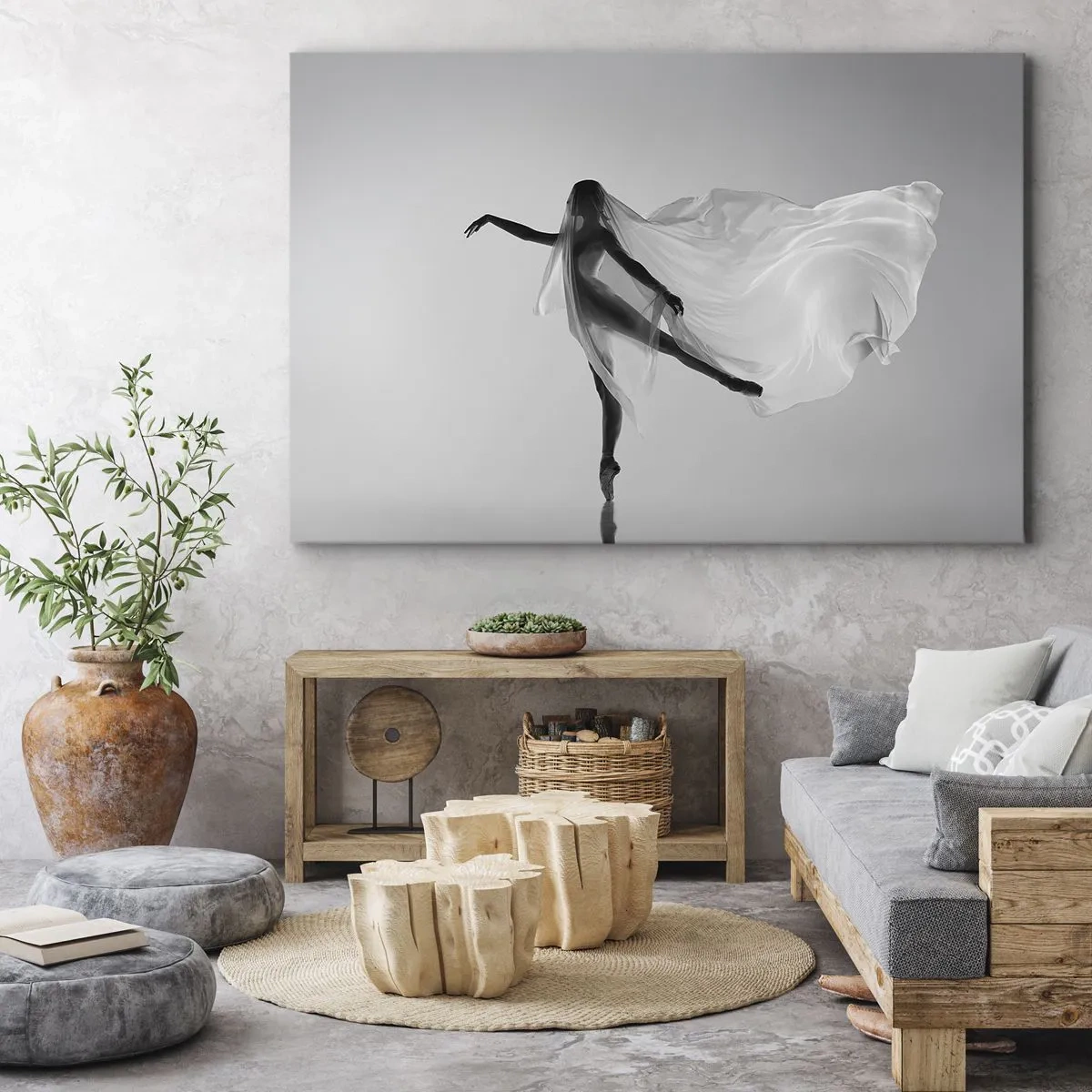 Canvas picture - Lightness and Grace - 100x70 cm