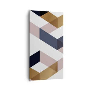 Canvas picture - Planes and Angles - 65x120 cm