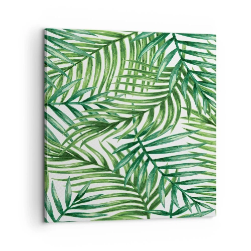 Canvas picture - Under the Green Canopy - 60x60 cm