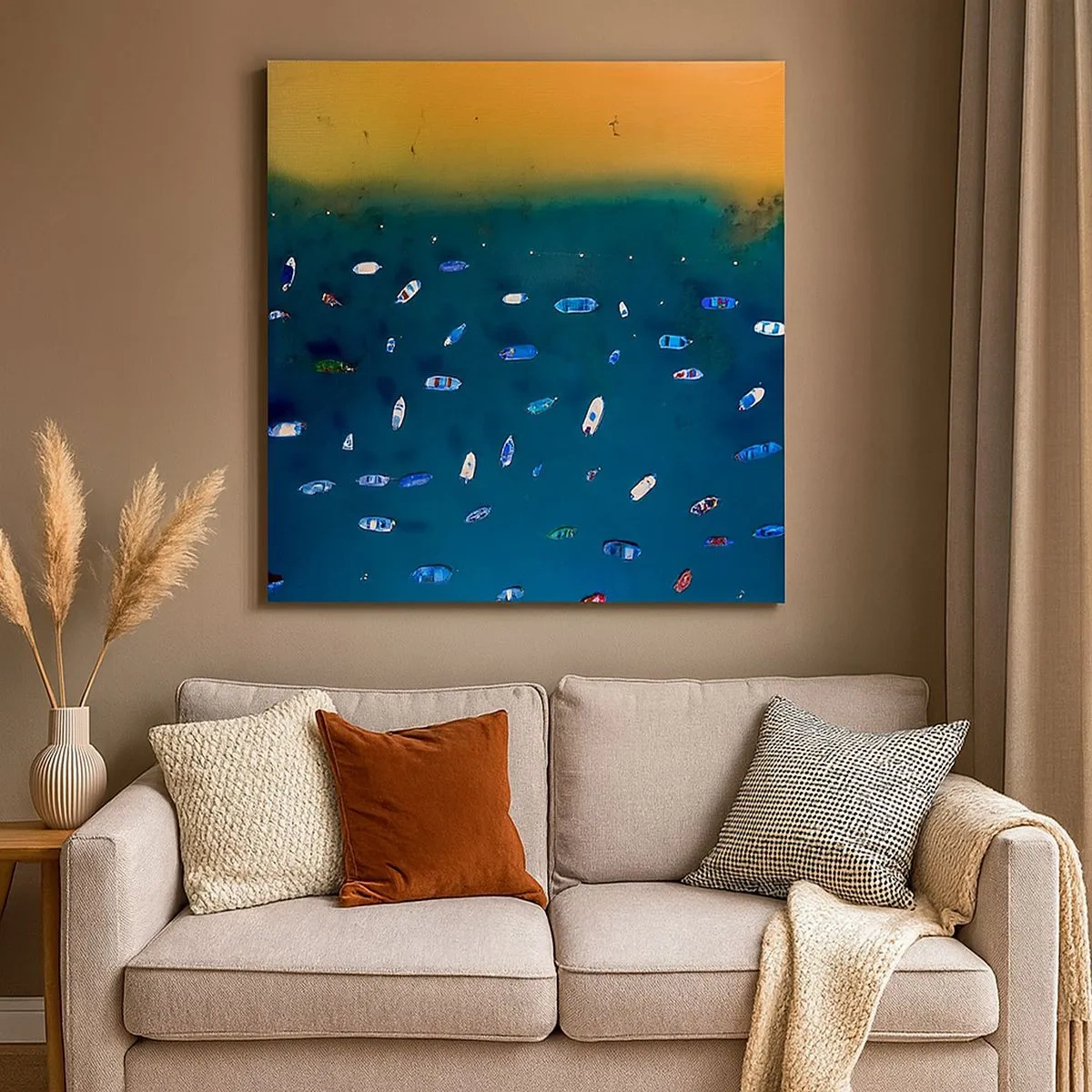 Canvas picture - Holiday Game - 30x30 cm