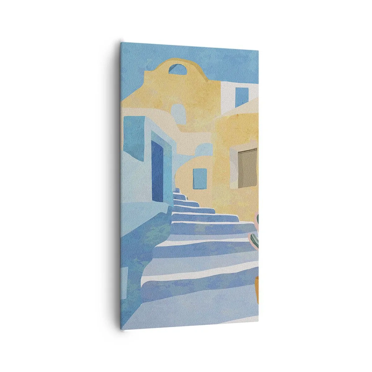 Canvas picture - Day in an Arabic City - 65x120 cm