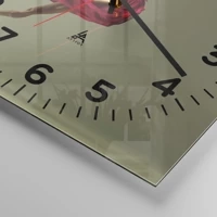 Clock face with numbers