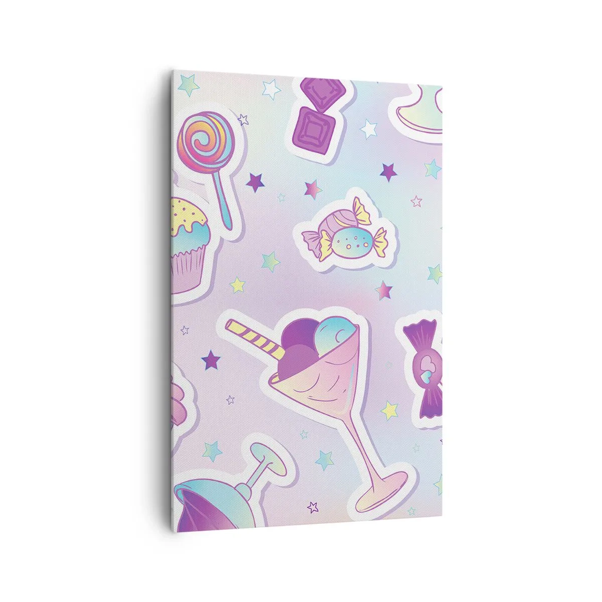 Canvas picture - Why We Can't Have Birthday Everyday? - 80x120 cm