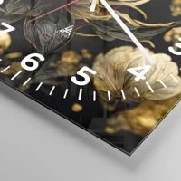 Clock face with numbers