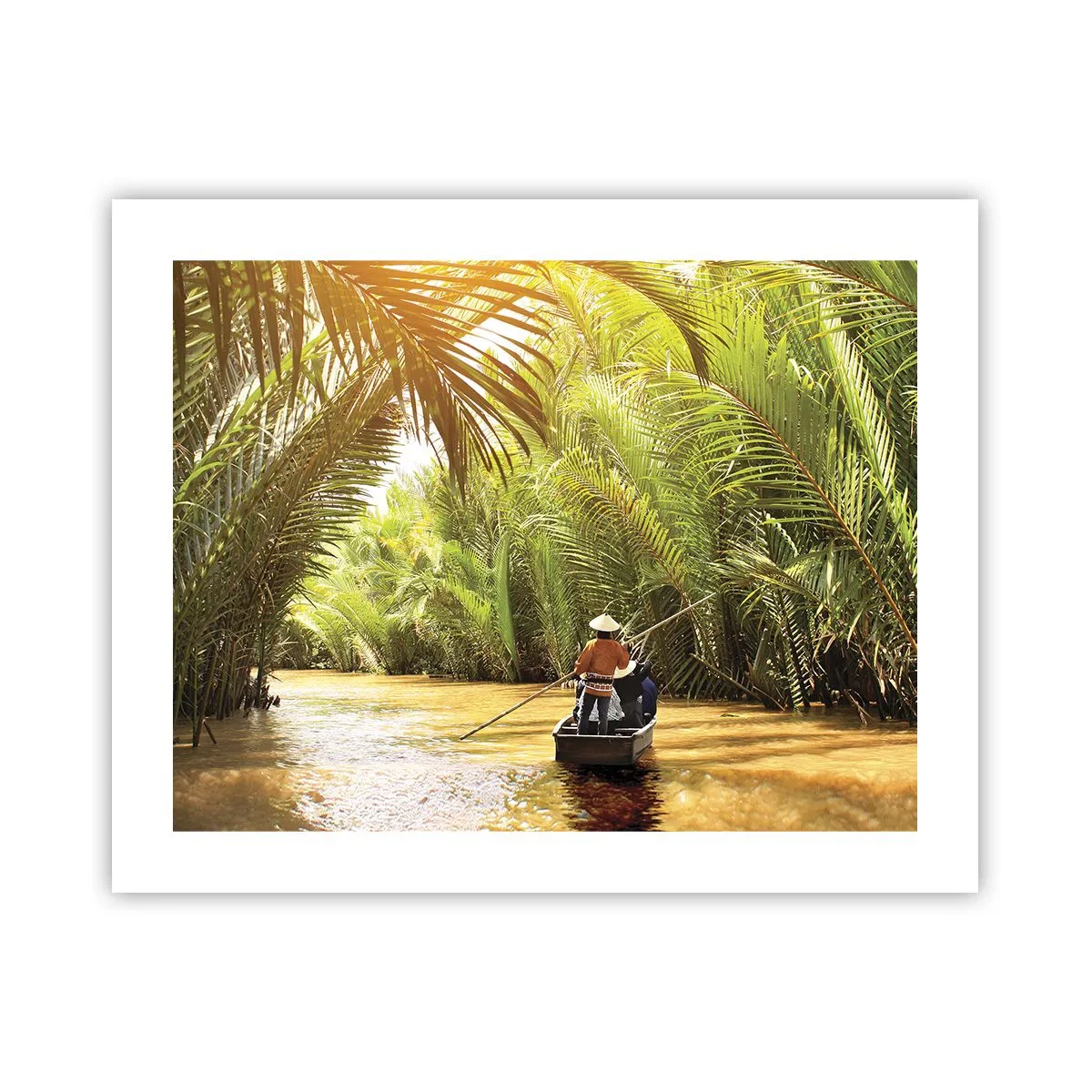 Poster - Through a Palm Ravine - 50x40 cm
