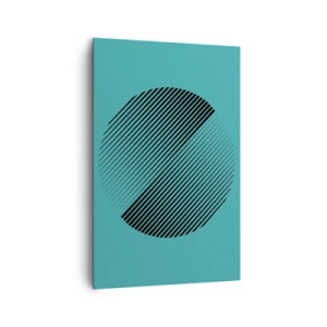 Canvas picture - Circle - Geometrical Variation - 80x120 cm