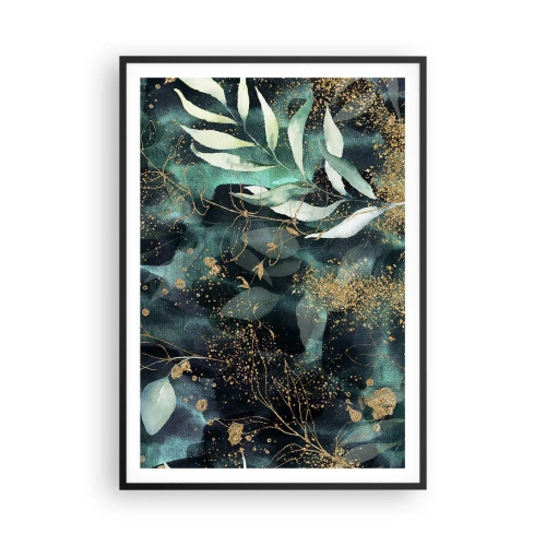 Poster in black frame - Enchanted Garden - 70x100 cm