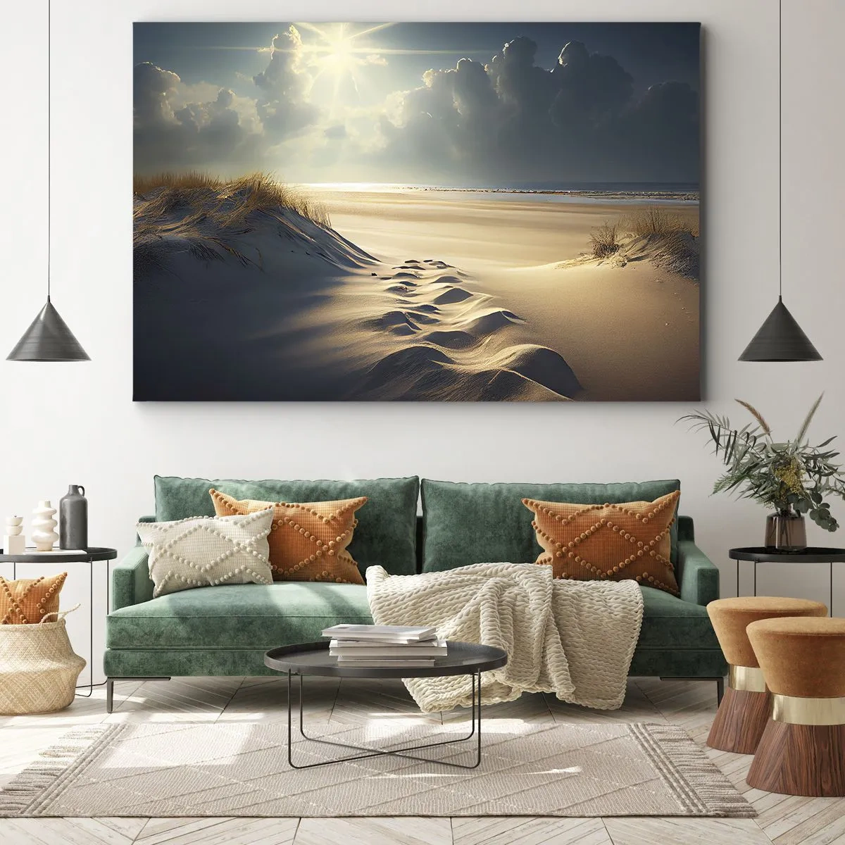 Canvas picture - Calming Landscape - 70x50 cm