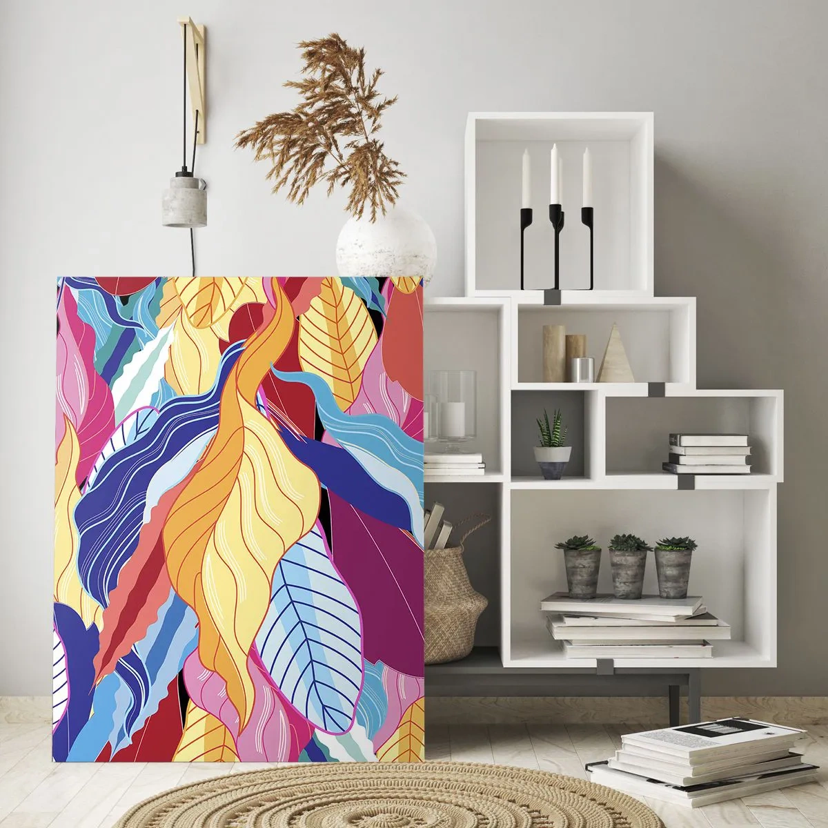 Glass picture - Queen of Mess - 80x120 cm