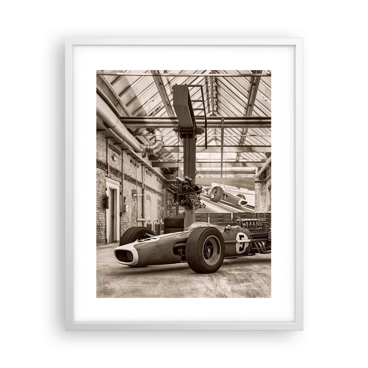 Poster in white frmae - Rest of the Winner - 40x50 cm