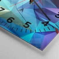 Clock face with numbers