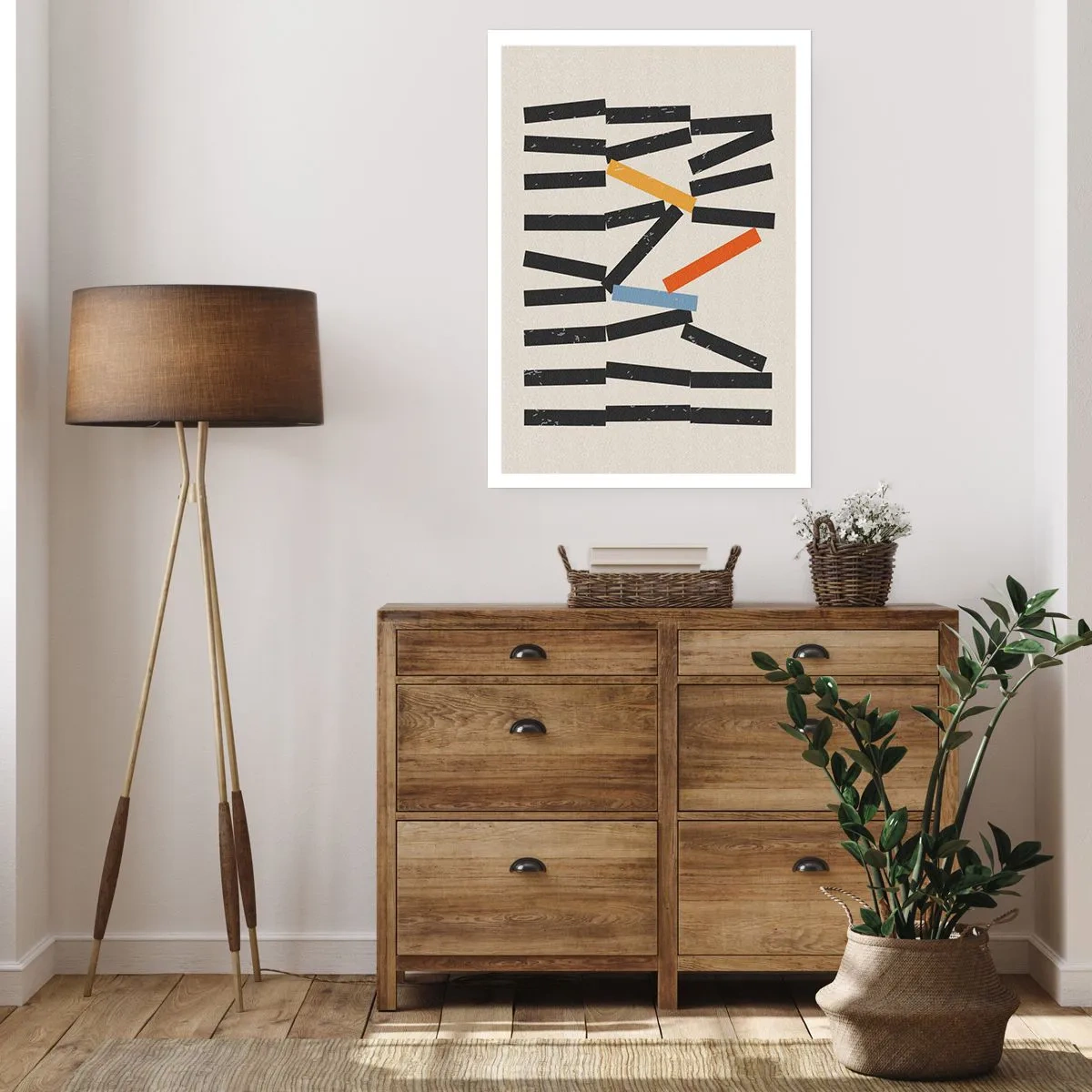 Poster - Domino - Composition - 30x40 cm