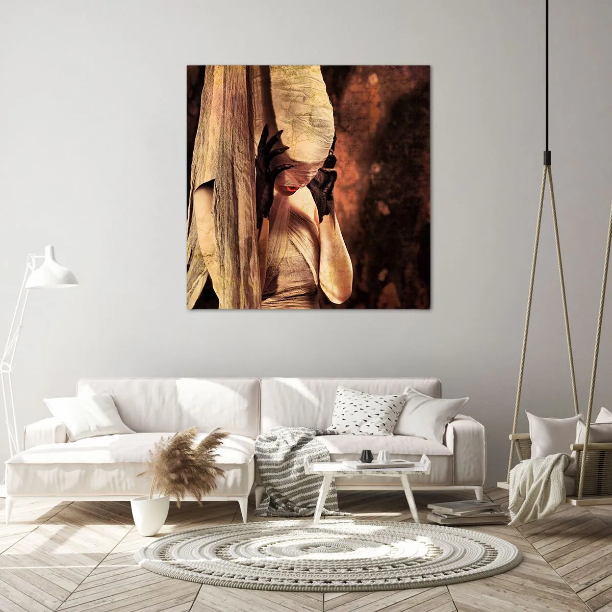 Canvas picture - Between Good and Evil - 40x40 cm