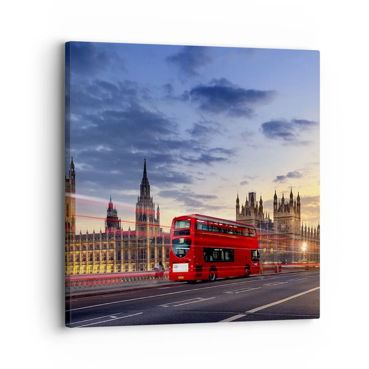 Canvas picture - Characteristic Landmarks - 30x30 cm