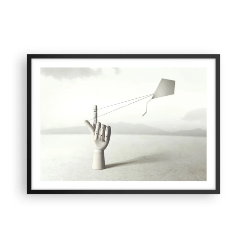 Poster in black frame - Test of Strengths - 70x50 cm