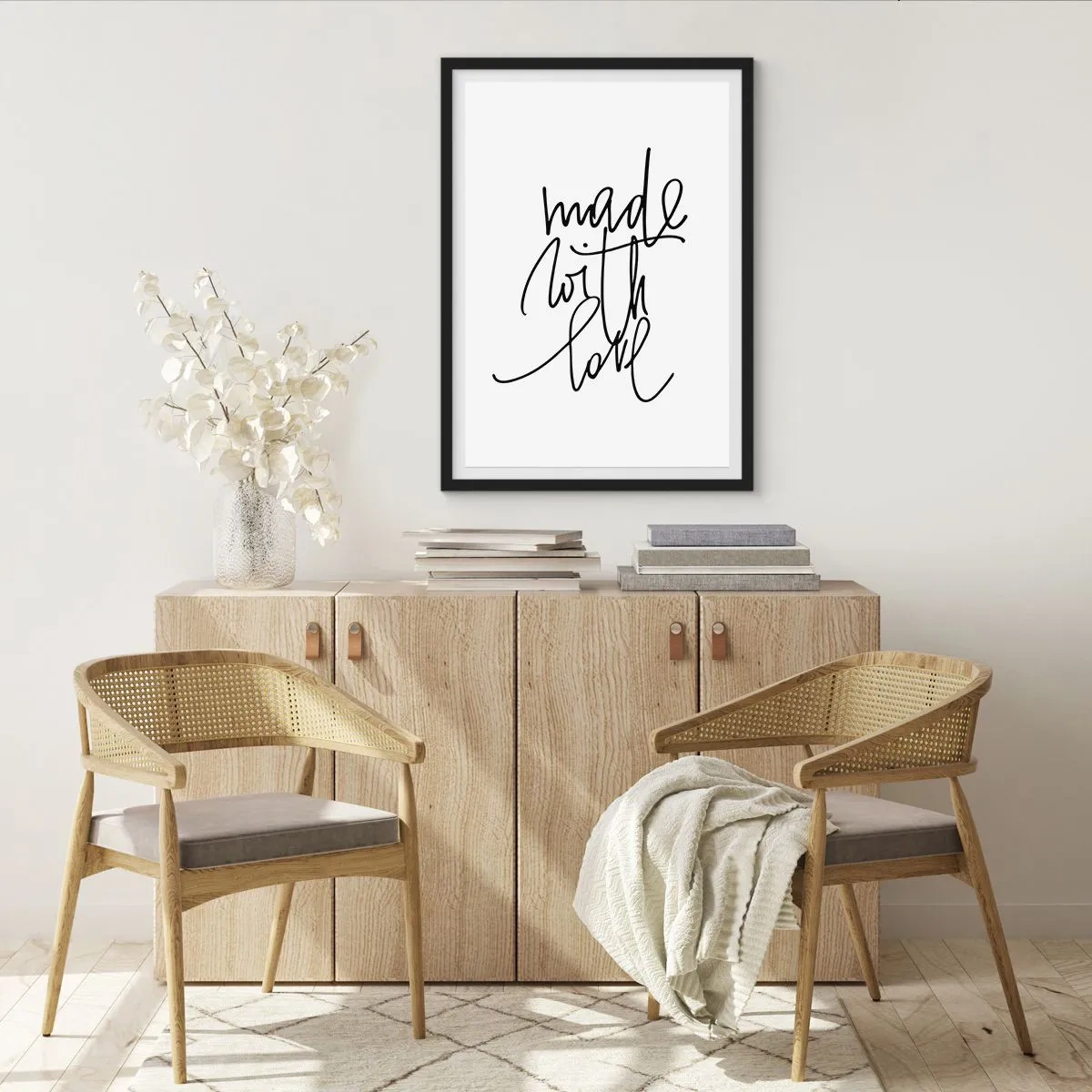 Poster in black frame - Best Brand - 70x100 cm