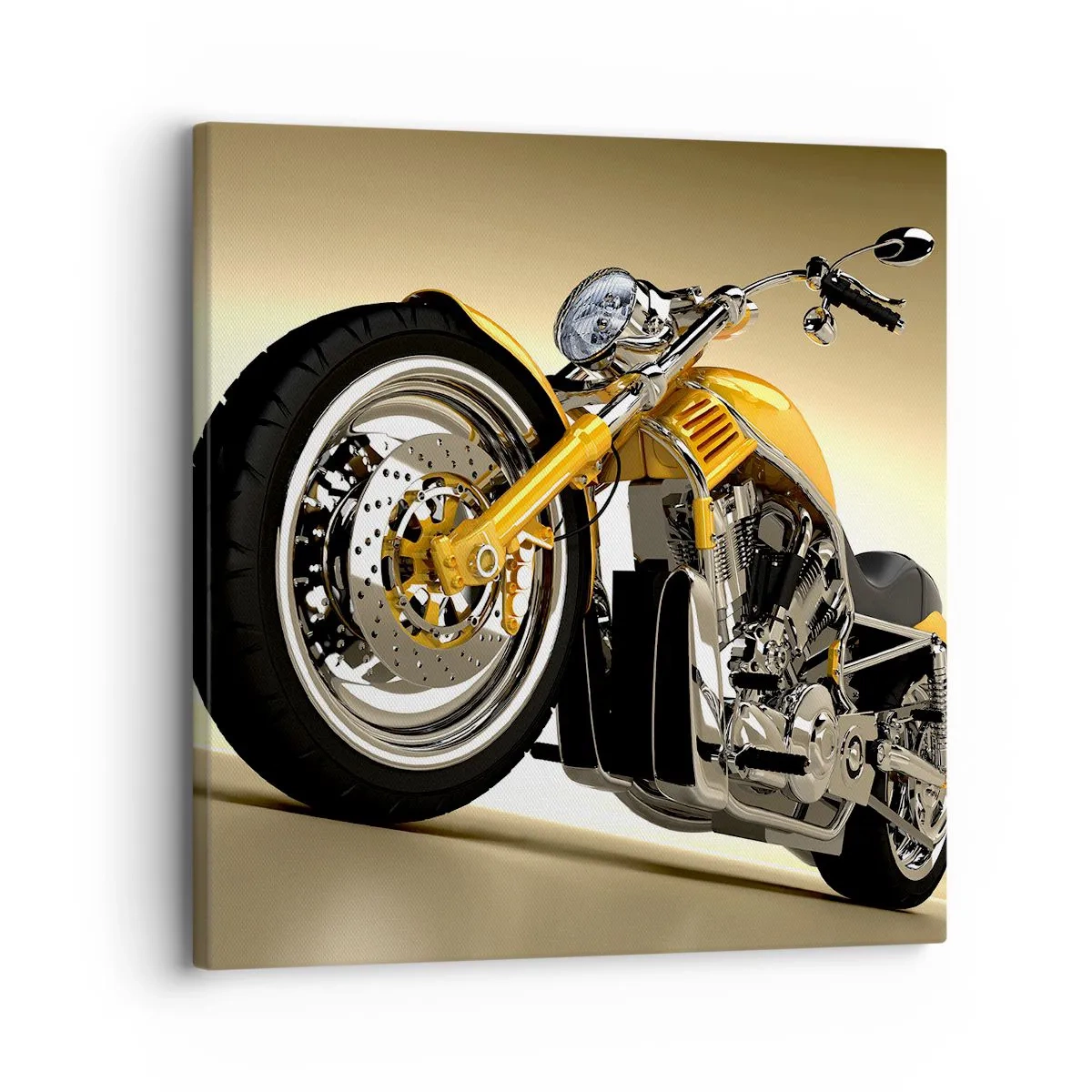 Canvas picture - Dreams of Strength and Speed - 30x30 cm