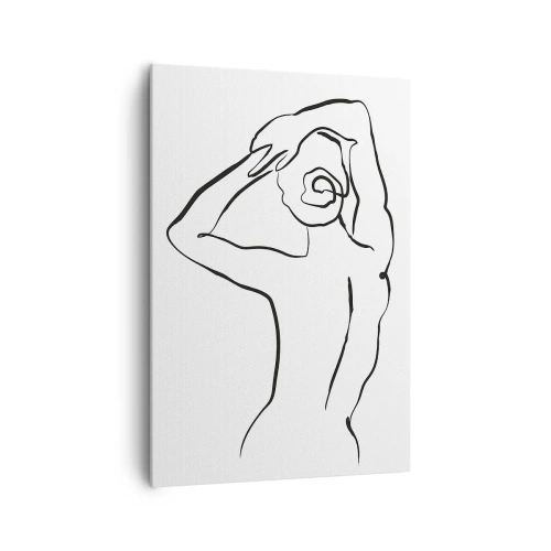 Canvas picture - Nude in the Morning - 70x100 cm