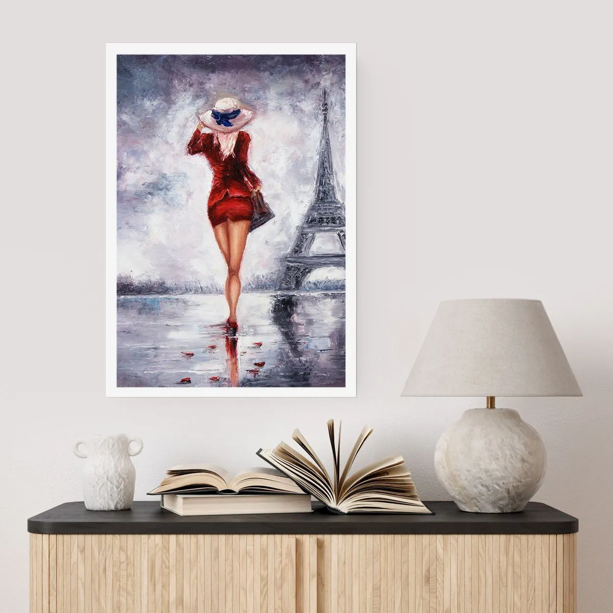 Poster - Parisian Symbols - 50x70 cm
