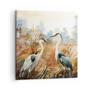 Canvas picture - Where to in Autumn? - 50x50 cm