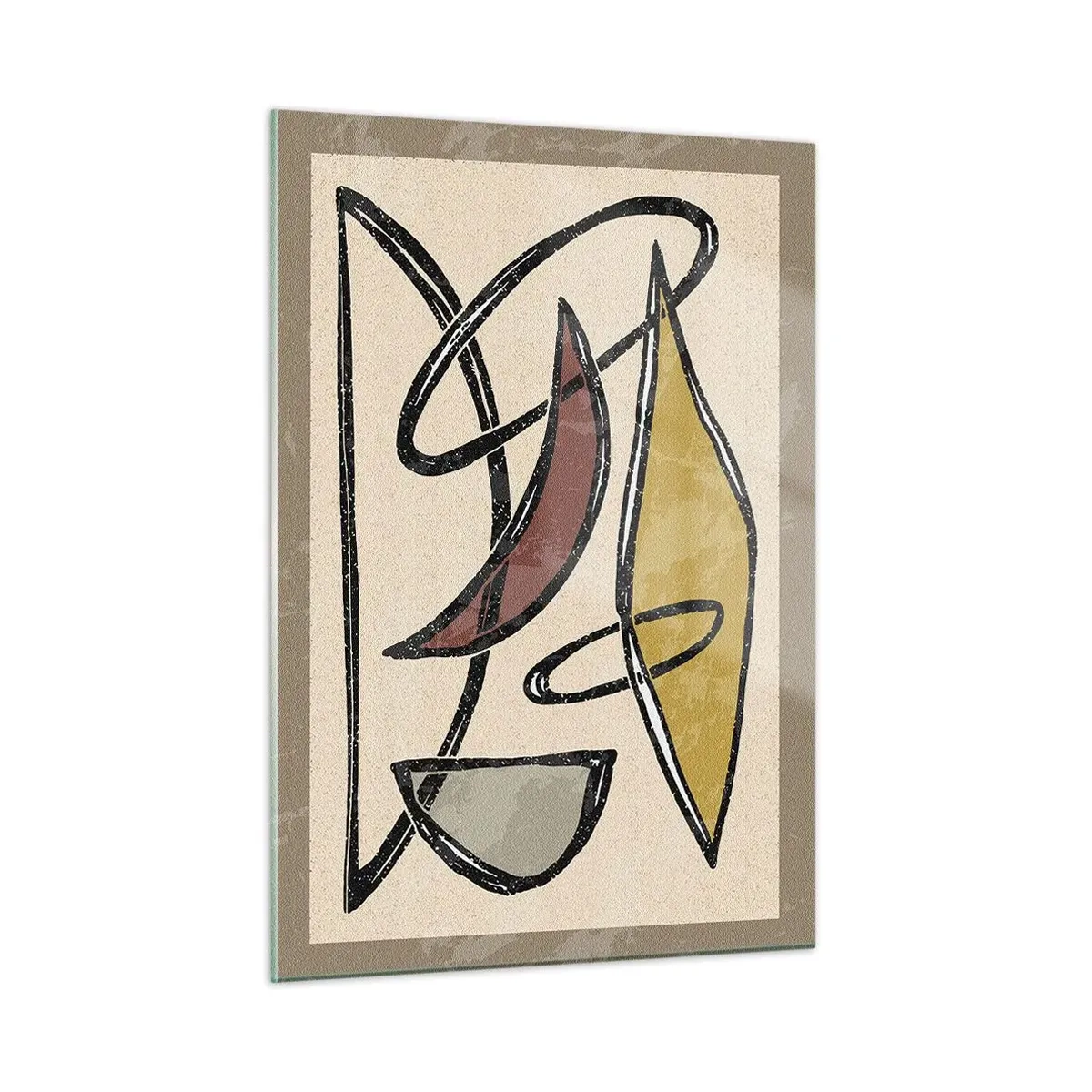 Glass picture - Verticals and Horizontals - 50x70 cm