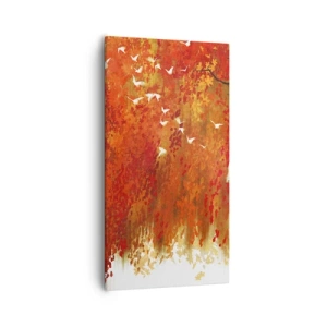 Canvas picture - Will It Fly with Us? - 55x100 cm