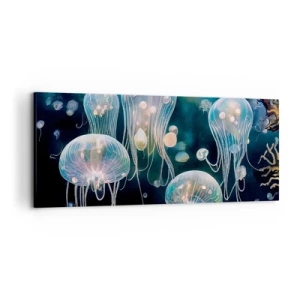 Canvas picture - Underwater Ball - 120x50 cm