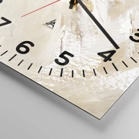 Clock face with numbers