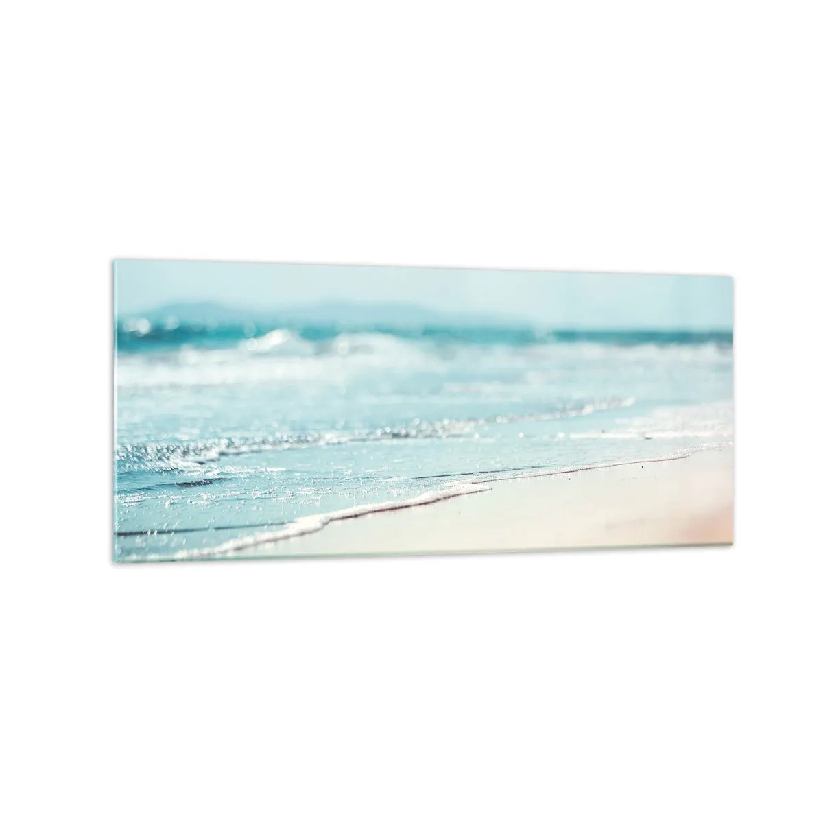 Glass picture - Warmth and Breeze - 120x50 cm