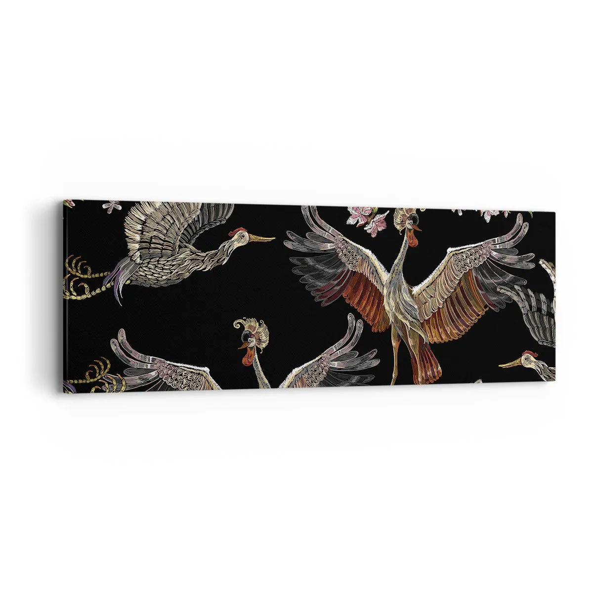 Canvas picture - Fairy Tale Bird - 90x30 cm