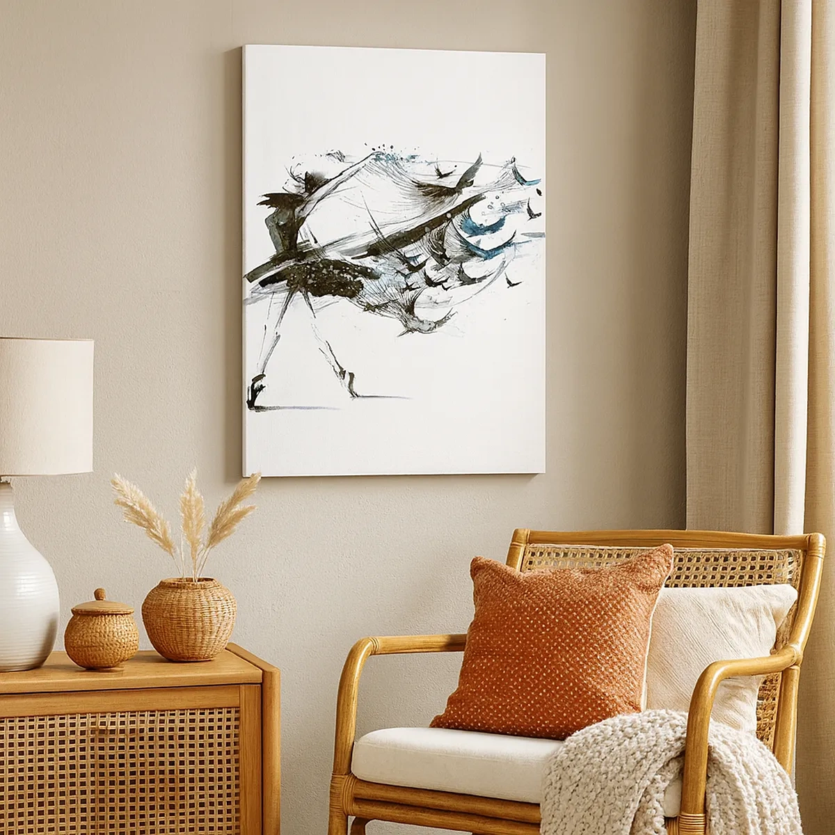 Canvas picture - Magic of Music  - 50x70 cm