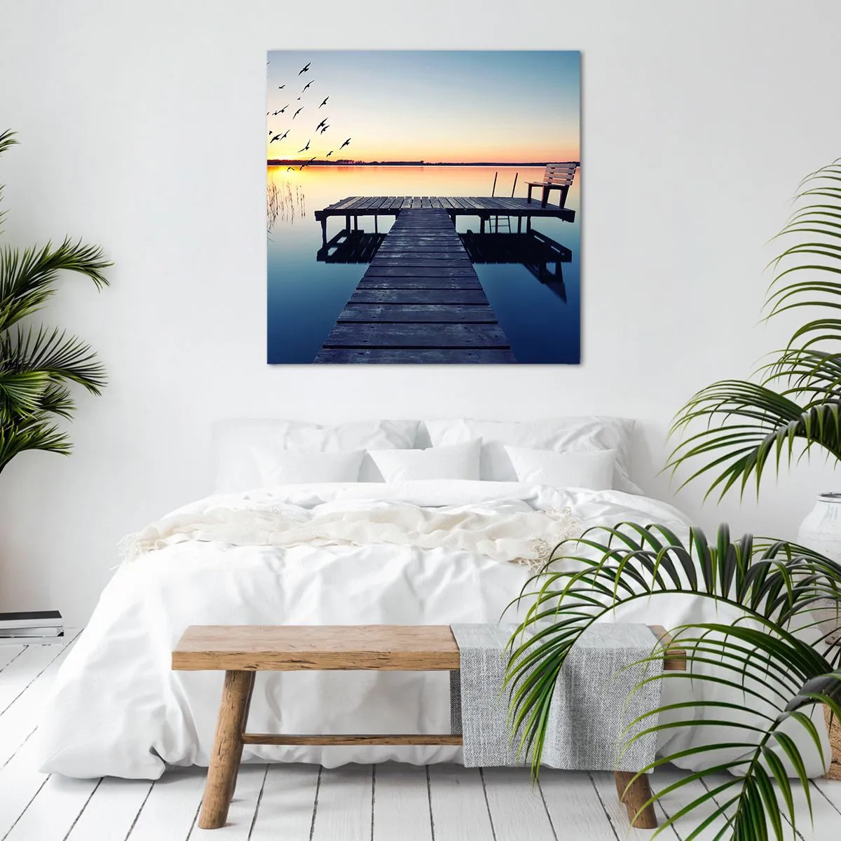 Canvas picture - It Was a Good Day - 60x60 cm