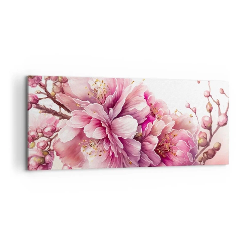 Canvas picture - Land of Cherry Blossoms - 120x50 cm