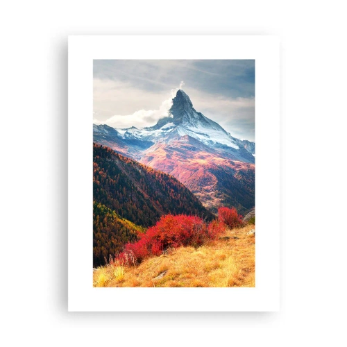 Poster - Alpine Autumn - 30x40 cm