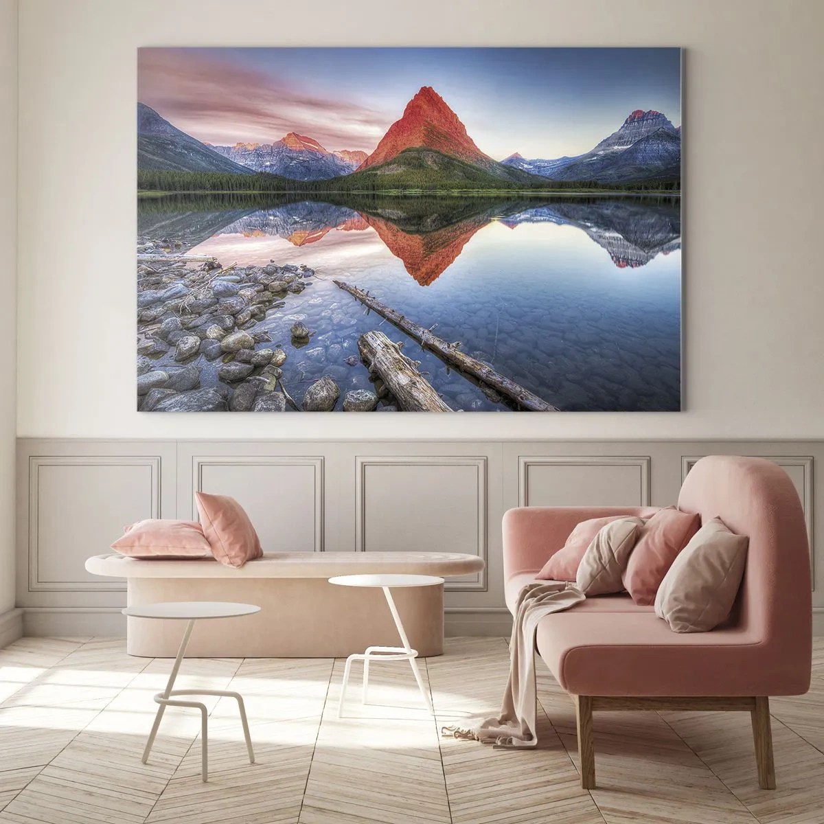 Glass picture - Heat and Cold - 100x70 cm