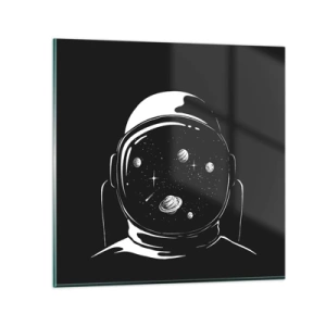 Glass picture - Quite a View - 50x50 cm