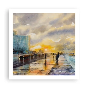 Poster - Life On the Coast - 60x60 cm