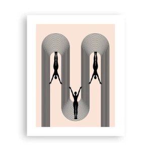 Poster - Upside Down - 40x50 cm