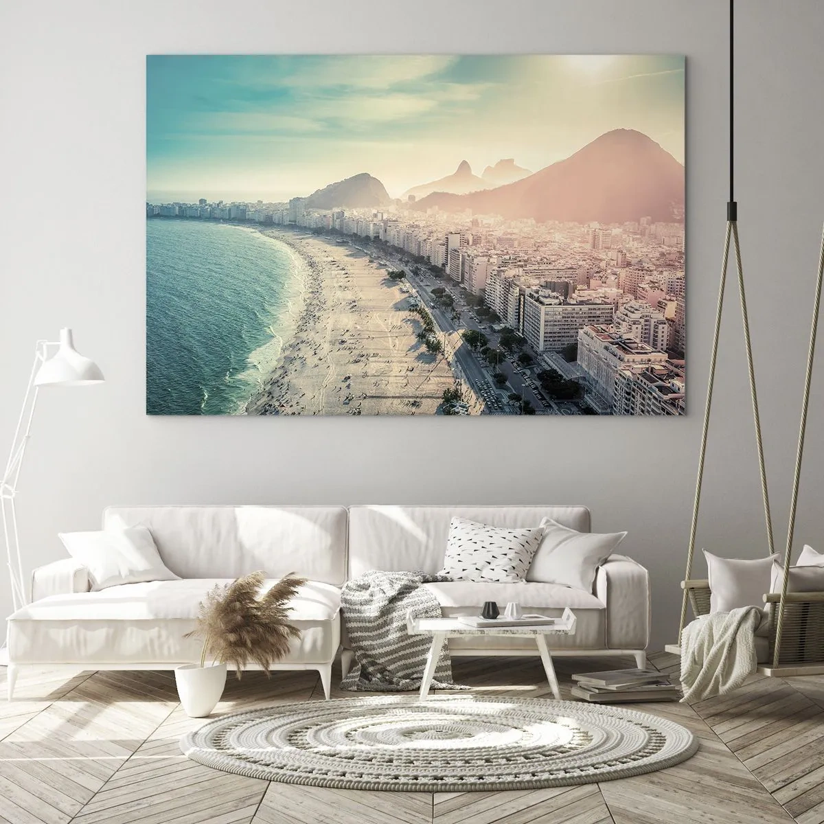 Glass picture - Eternal Holiday in Rio - 120x80 cm