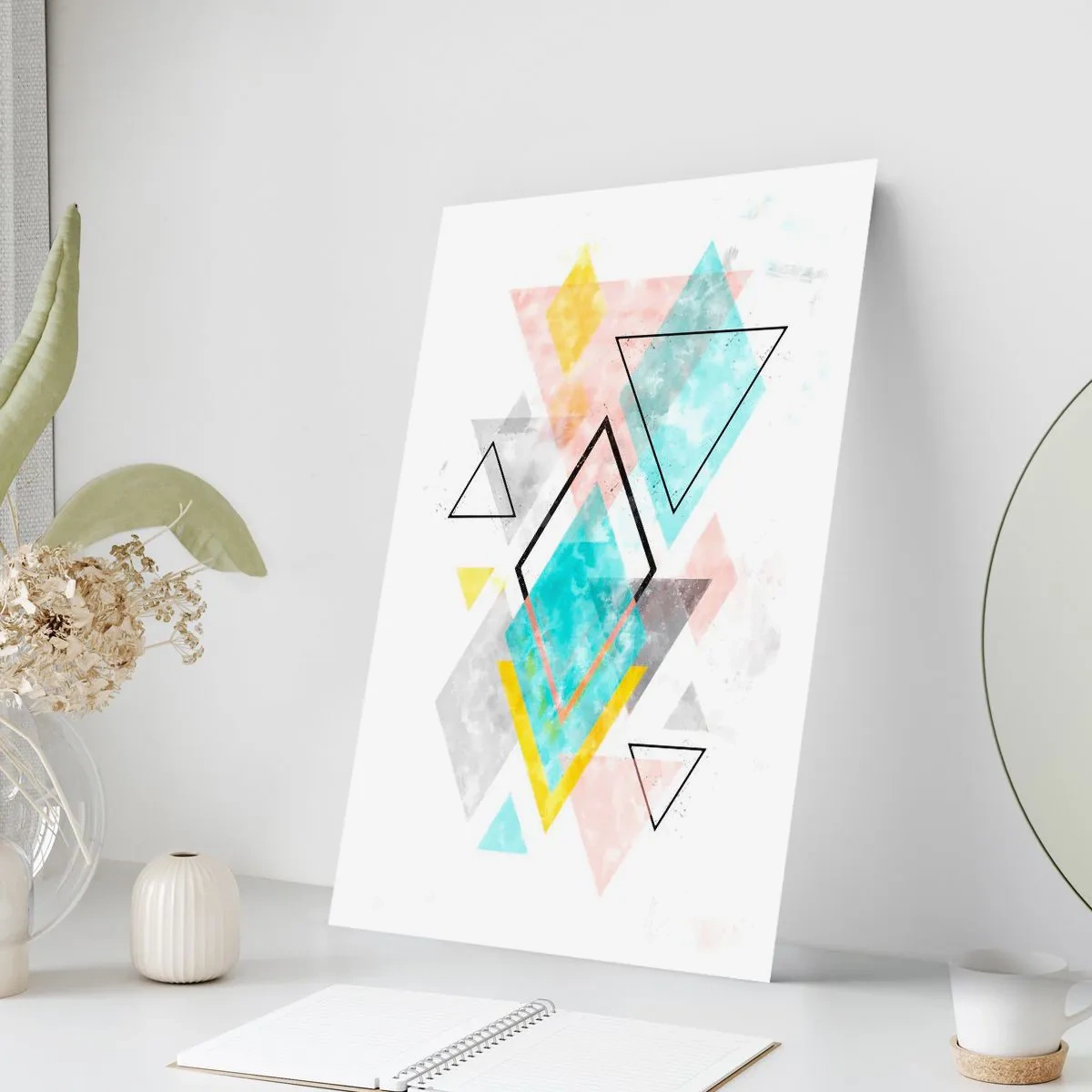 Poster - Geometric Play - 40x50 cm