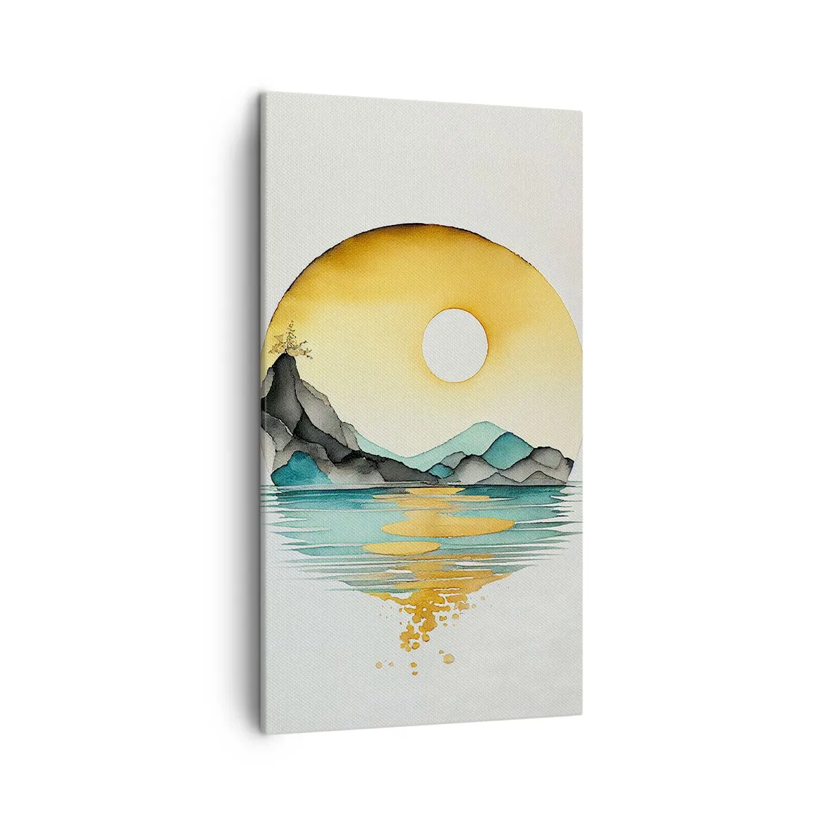 Canvas picture - In the Circle of Beauty - 45x80 cm